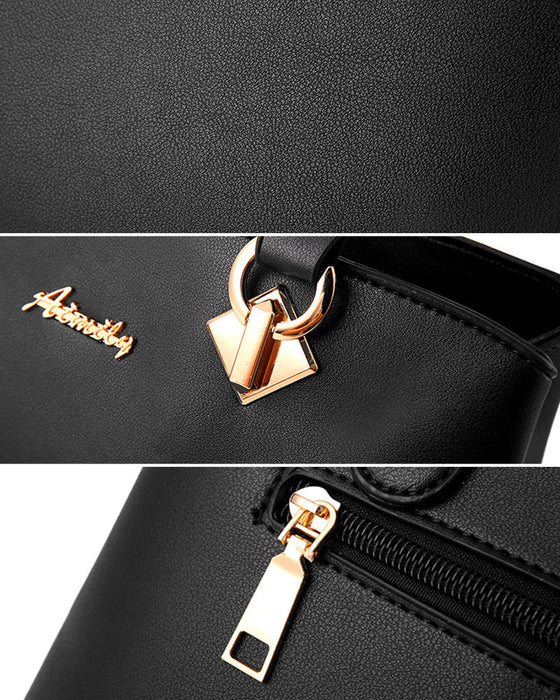 Trendy messenger skulderveske