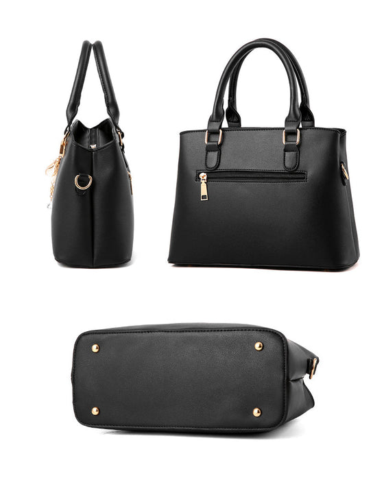 Trendy messenger skulderveske