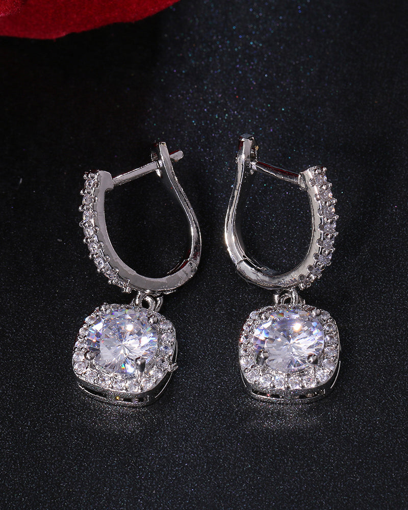 Øredobber med zirconia