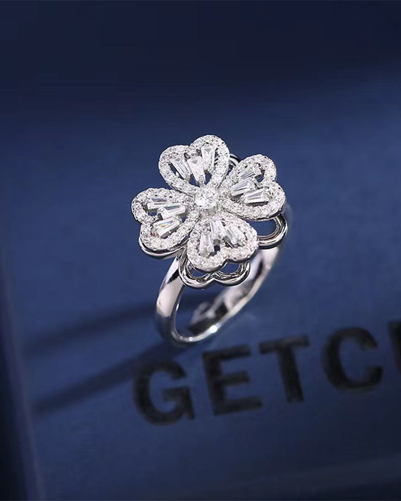 Heldig halskjede ring øredobber