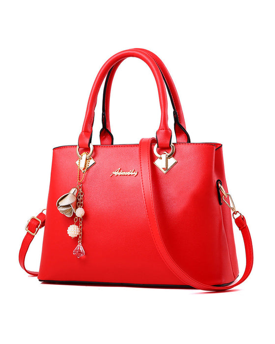 Trendy messenger skulderveske