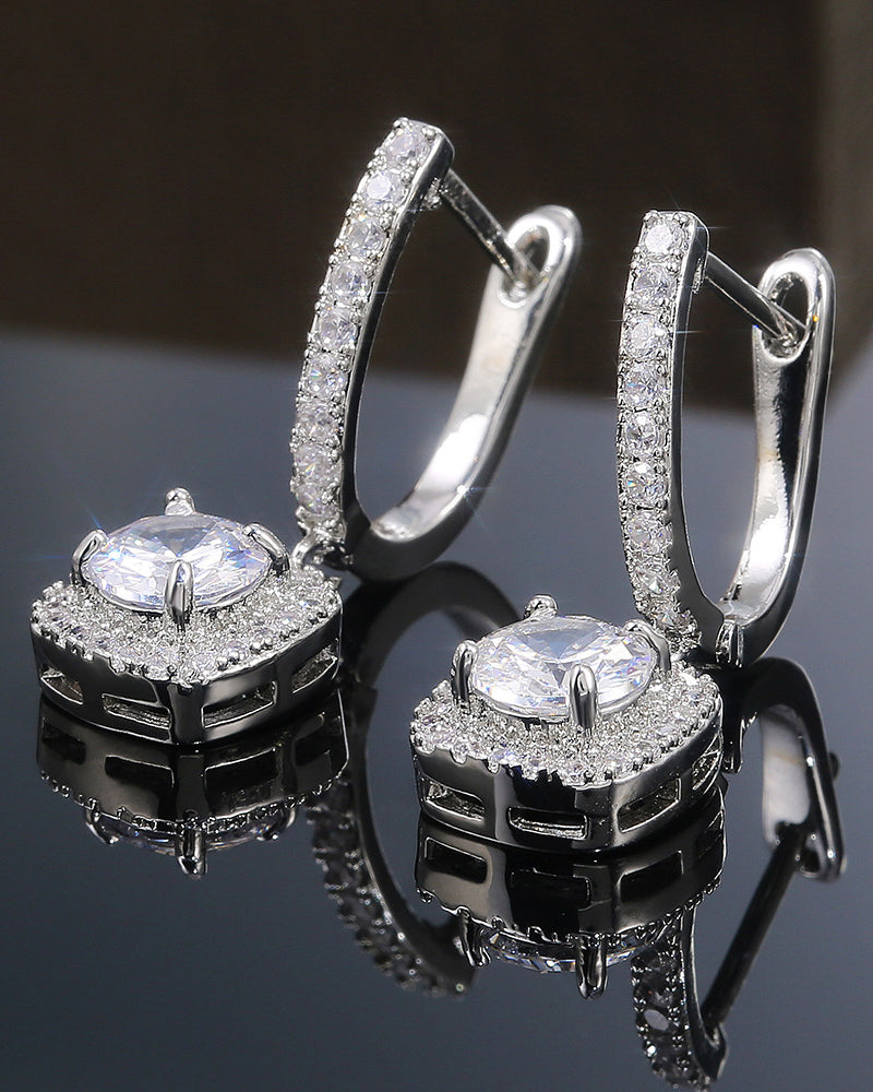 Øredobber med zirconia