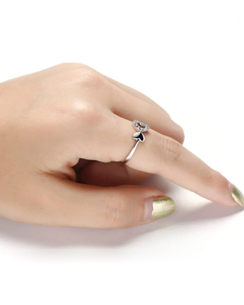 Dobbel hjerteutskjæringsring