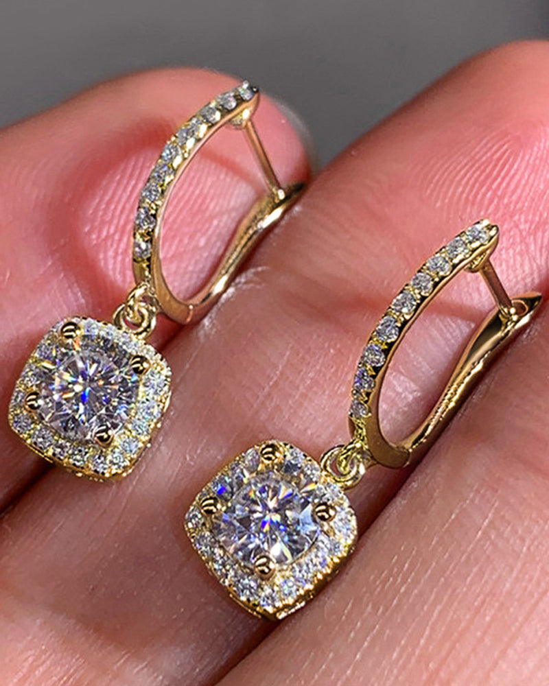 Øredobber med zirconia