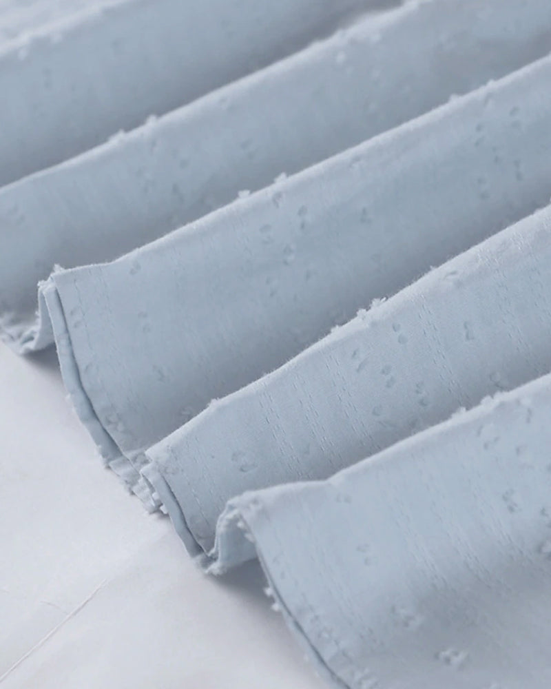 Resortkjole i solid med lomme