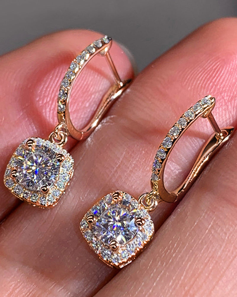 Øredobber med zirconia