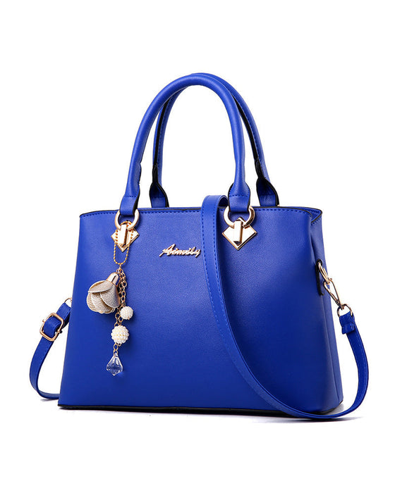 Trendy messenger skulderveske