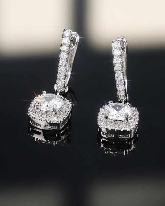 Øredobber med zirconia