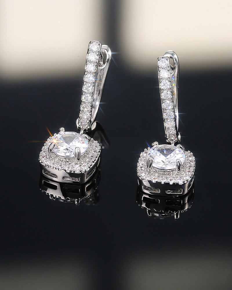 Øredobber med zirconia