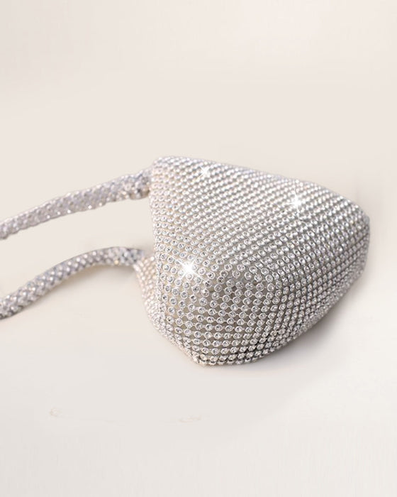 Rhinestones Tote Kveldsekk