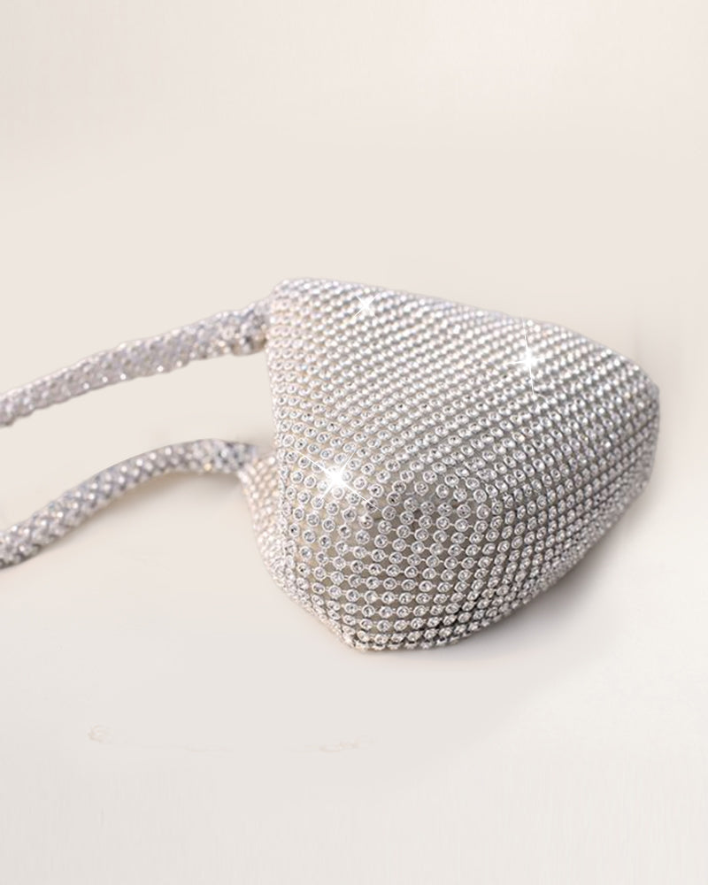 Rhinestones Tote Kveldsekk