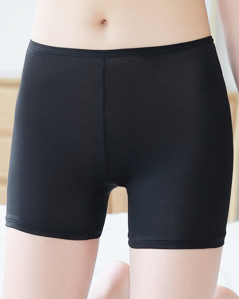 Komfortable sikkerhetsshorts med blonder