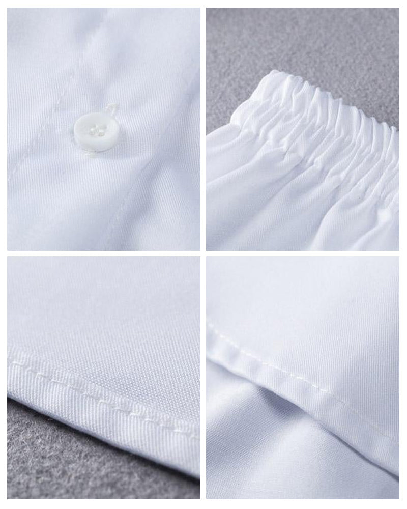 Falsk Nedre Skjortedel med høy Midje for Kvinner