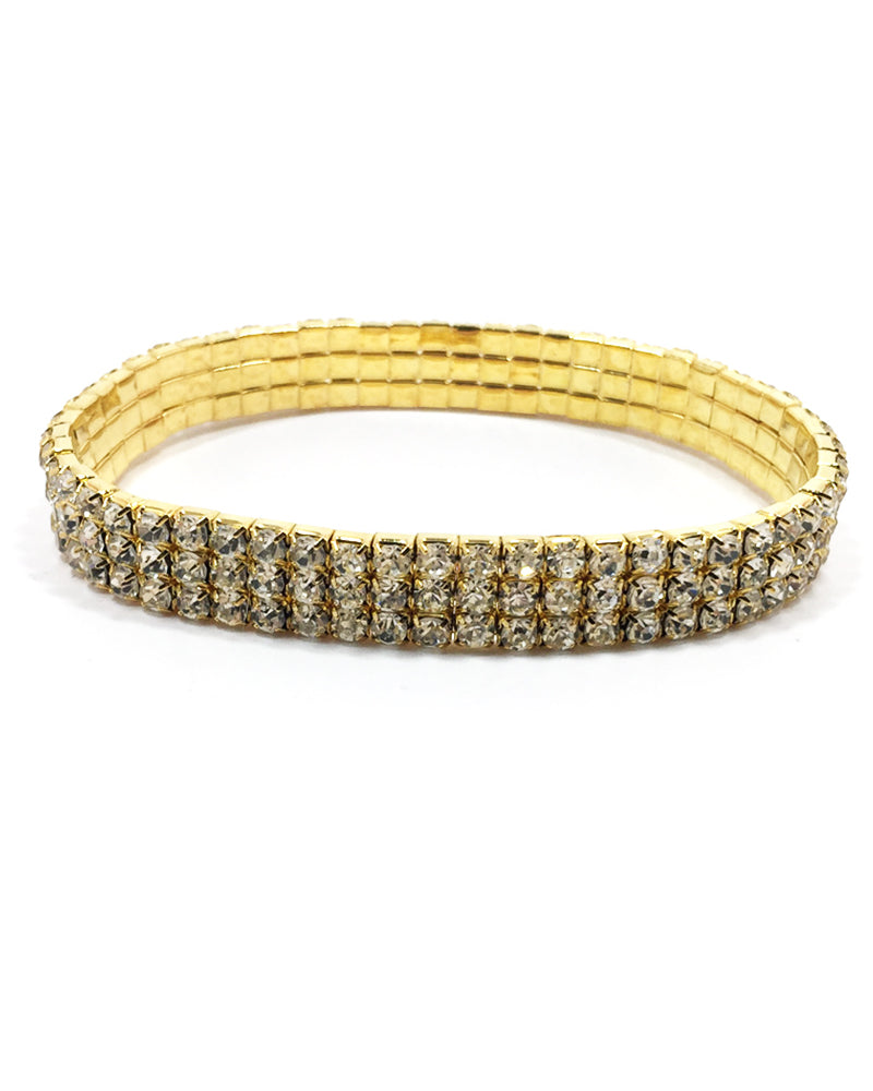 Fotlenke med flerlags i stretchkrystall