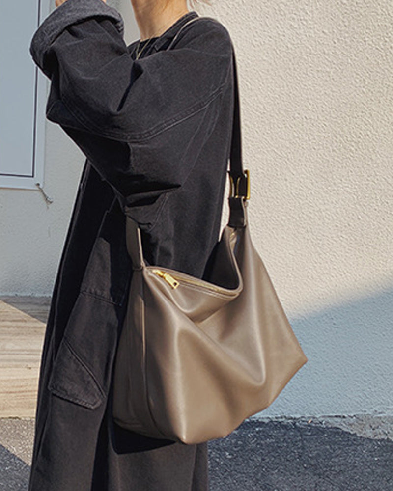 Veske med glidelås Skulderveske