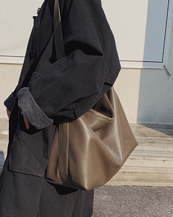 Veske med glidelås Skulderveske