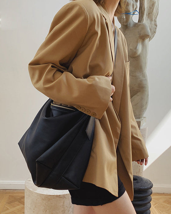 Veske med glidelås Skulderveske