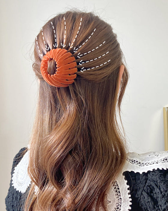 Fløyel Kreativ Hårklemme