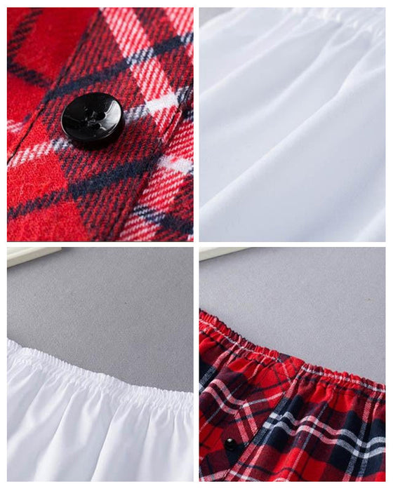 Falsk Nedre Skjortedel med høy Midje for Kvinner