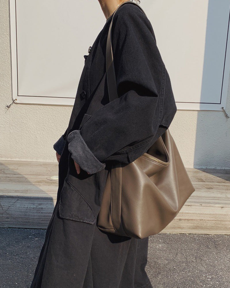 Veske med glidelås Skulderveske