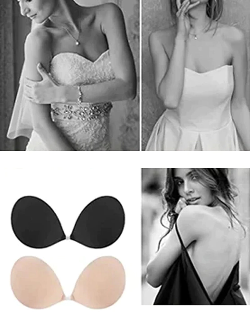 Selvklebende usynlig brystsamlende BH