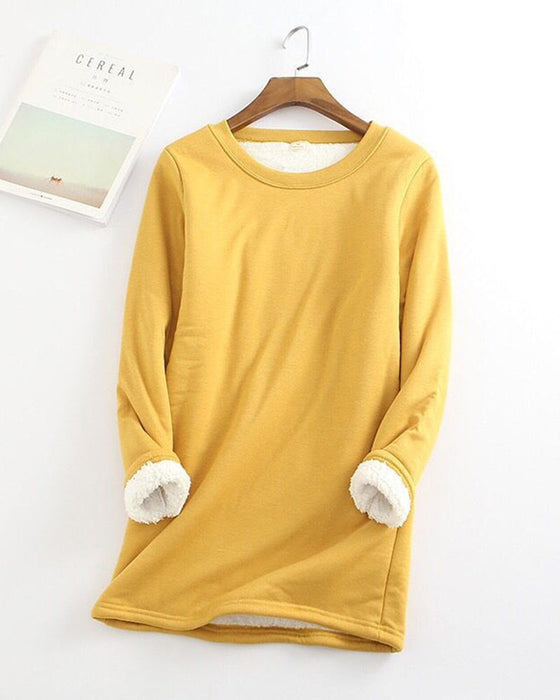 Thermal fleece topp