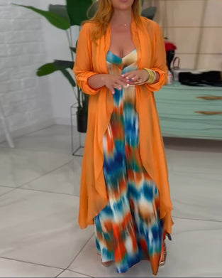 Dress med elegant og moteriktig stil