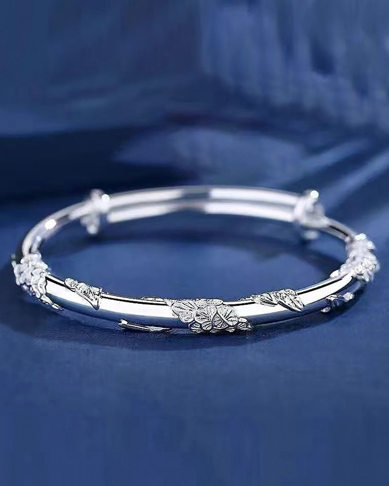 Armbånd med justerbart blomster