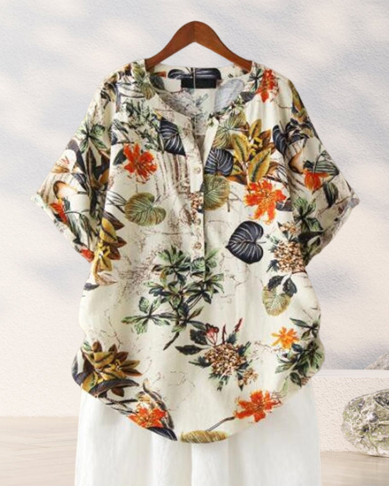 T-skjorte med V-hals