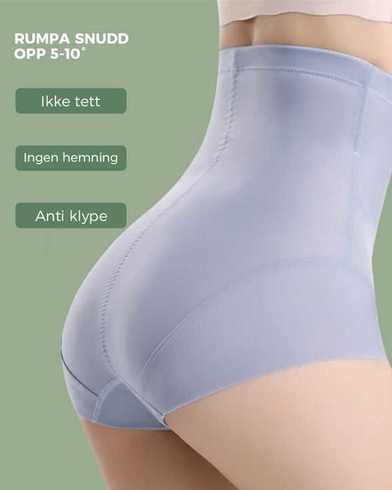Shapewear-shorts med høy midje og rumpeløft