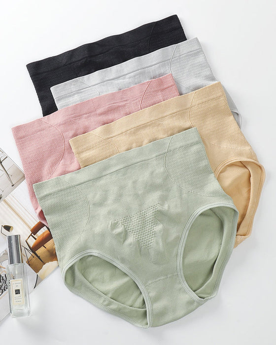 Sømløs hofteløfter-truse med høy midje