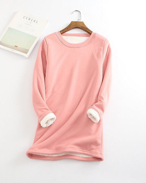Thermal fleece topp