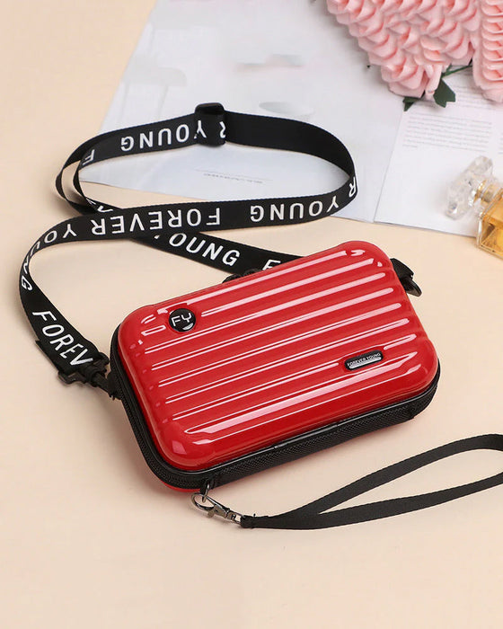 Mini koffert Crossbody-veske