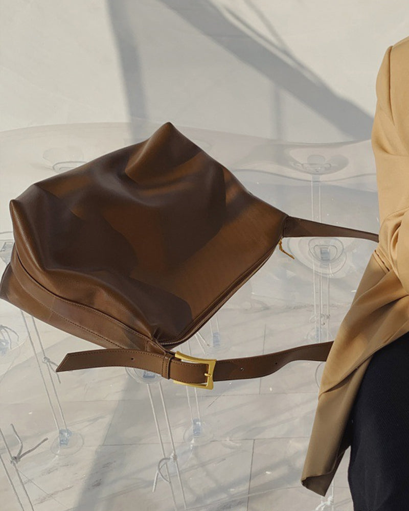 Veske med glidelås Skulderveske