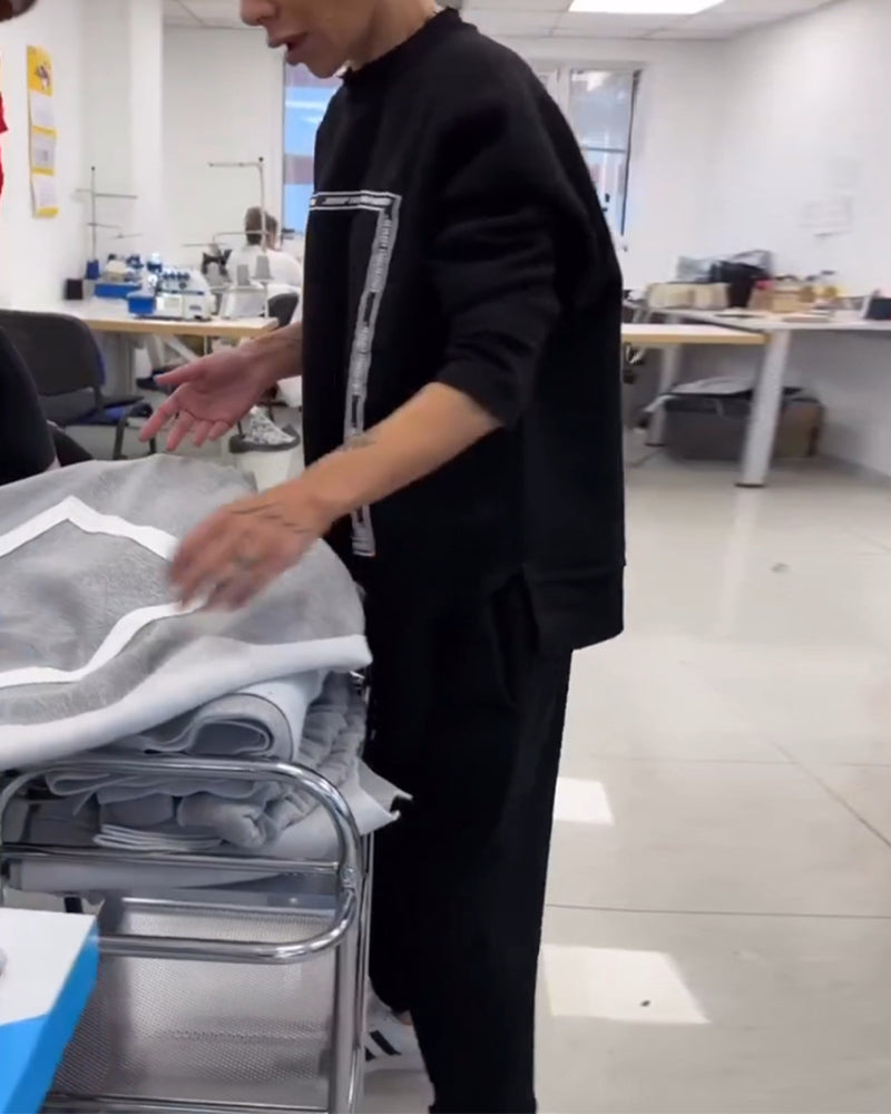 Uformell Dress Moteriktig Løs Og Komfortabel