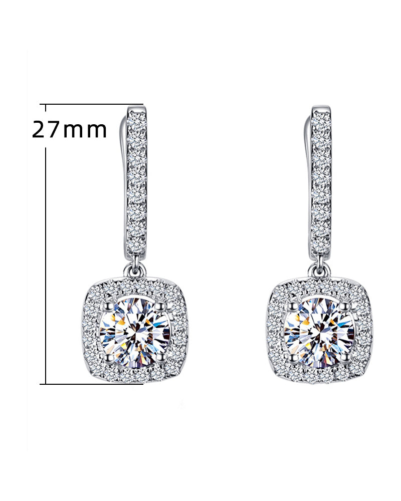 Øredobber med zirconia