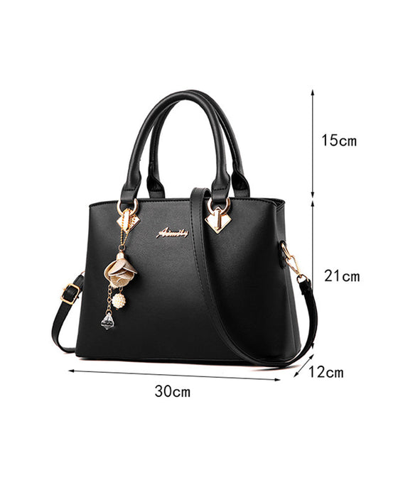 Trendy messenger skulderveske