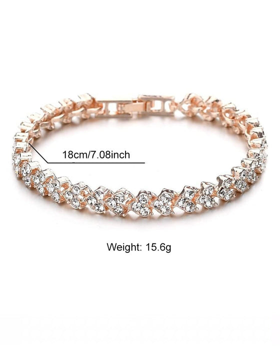 Armbånd med krystall