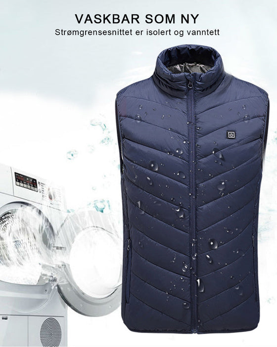 Elektrisk oppvarmet jakke