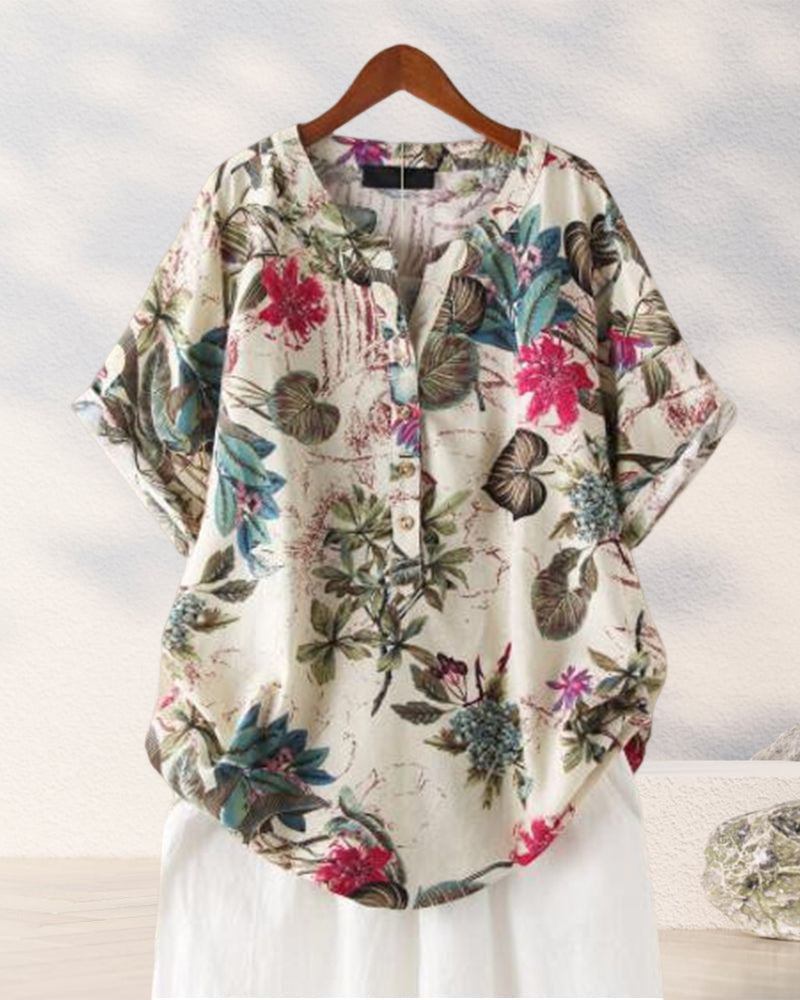 T-skjorte med V-hals