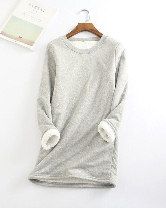 Thermal fleece topp