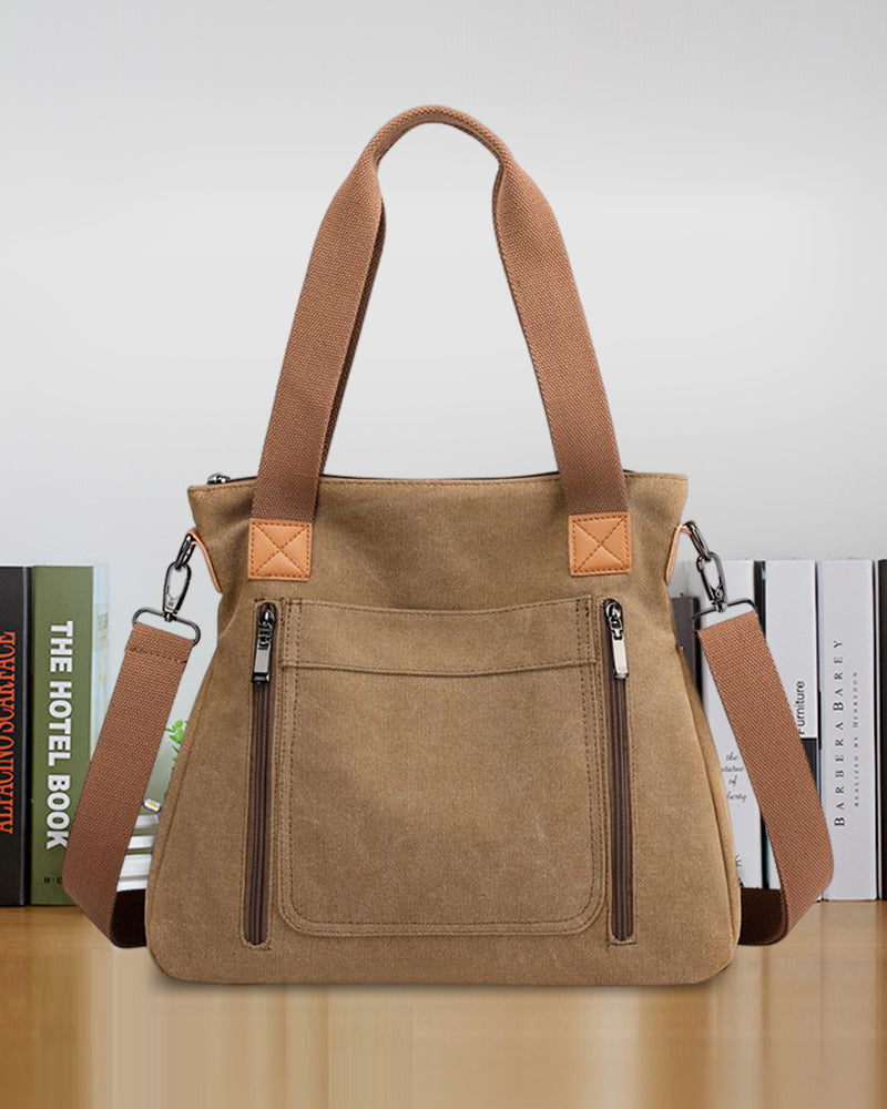 Crossbody-veske med stor