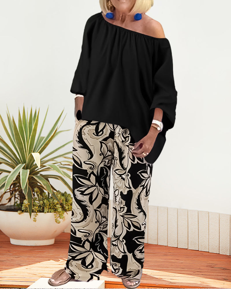 Løynefallende trykk todelt sett