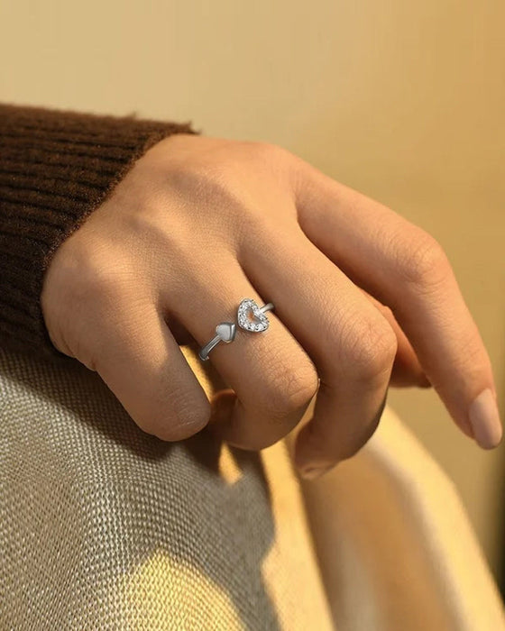 Dobbel hjerteutskjæringsring