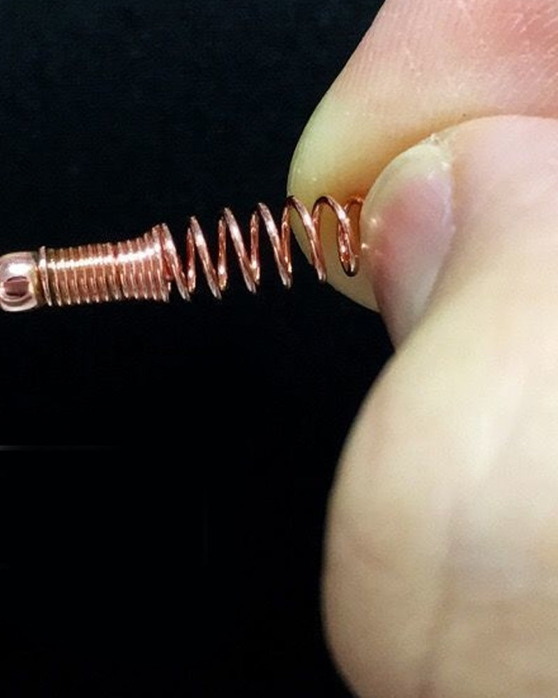 Myk hodespiral med dobbelthode øreplukker