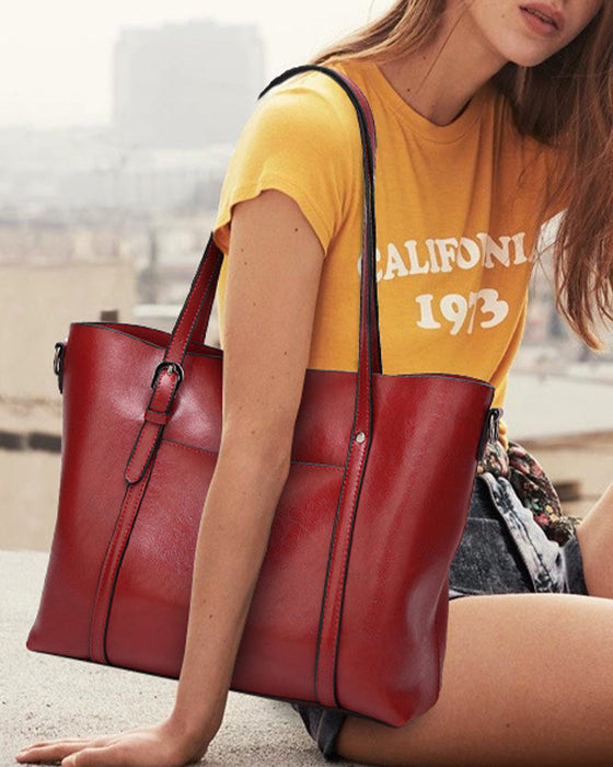 Crossbody-veske med skulderreim