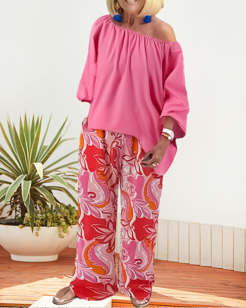 Løynefallende trykk todelt sett