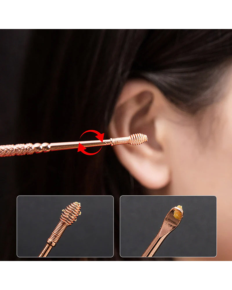 Myk hodespiral med dobbelthode øreplukker