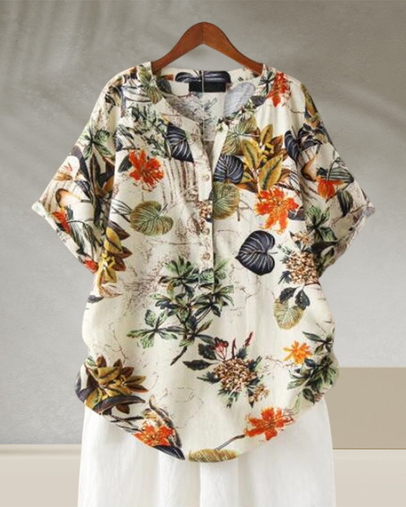 T-skjorte med V-hals