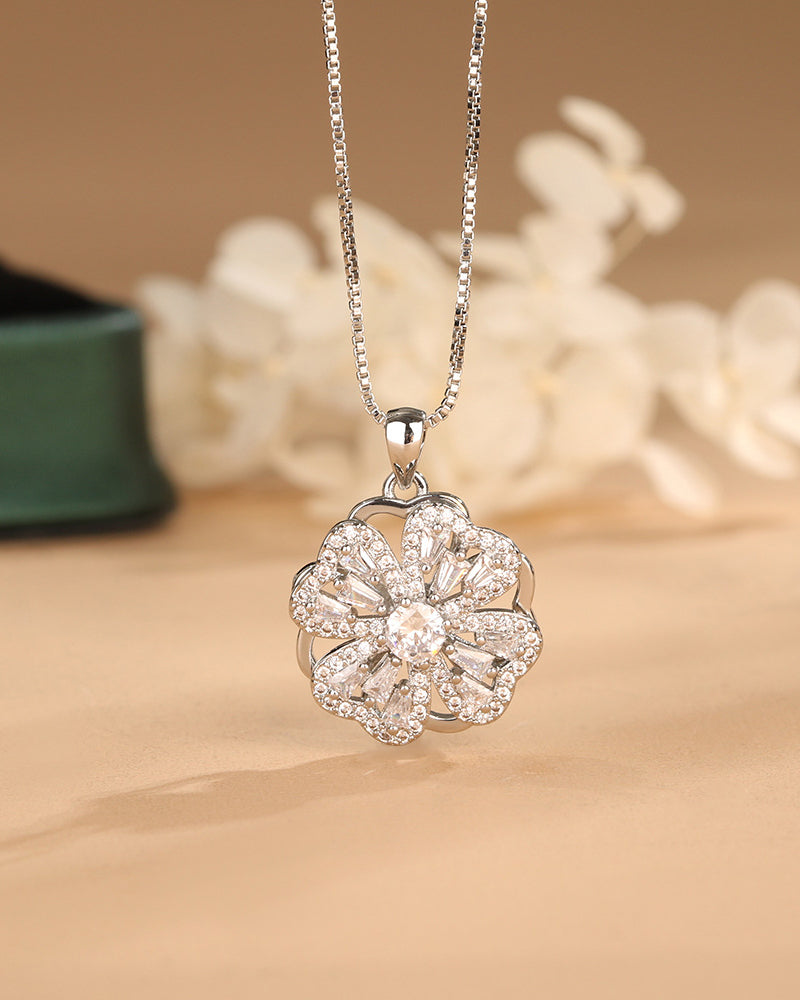 Heldig halskjede ring øredobber